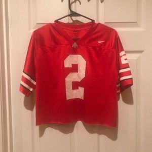 Ohio State Buckeyes Cropped Football Jersey